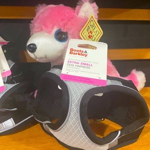 🔥3/$12 Dog Harness XS adjustable/reflective. Chihuahua, Maltese, Pomeranian etc